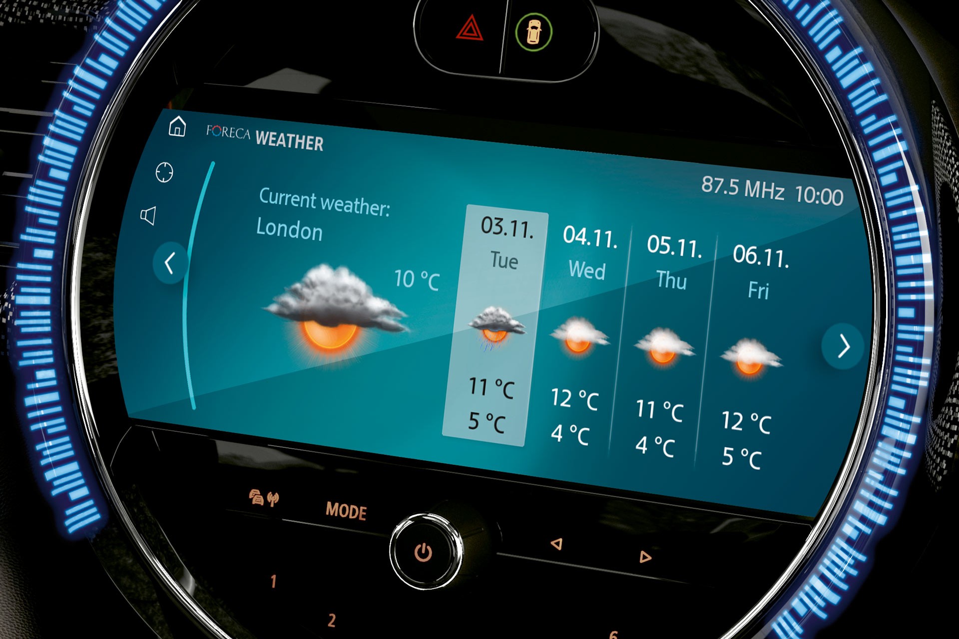 mini connected - drive services weather mini connected - drive services weather